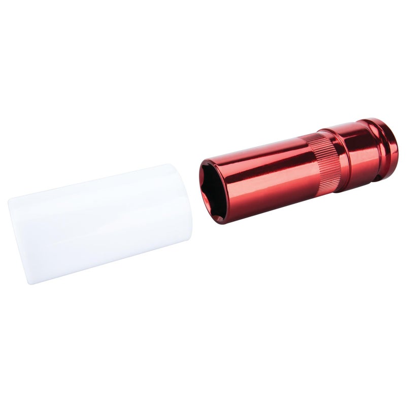 Performance Tool W32925 Performance Tool 1/2-Inch Impact Drive 21mm Thin Wall Socket , Red - Image 3